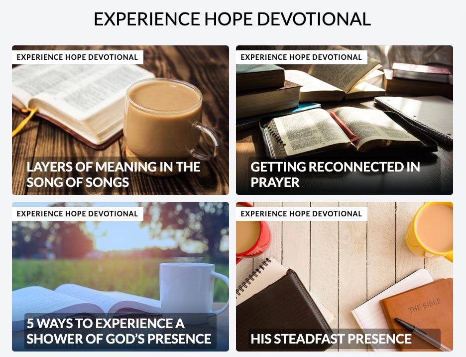 Signup for Edevotionals